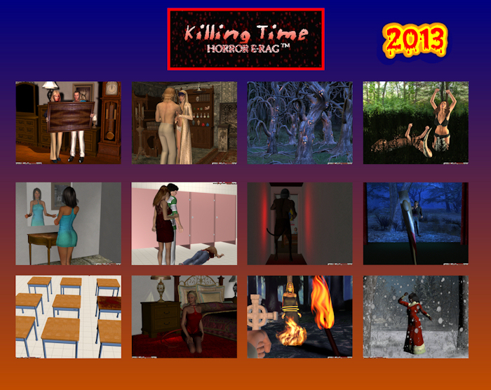Killing Time 2013 Calendar Back