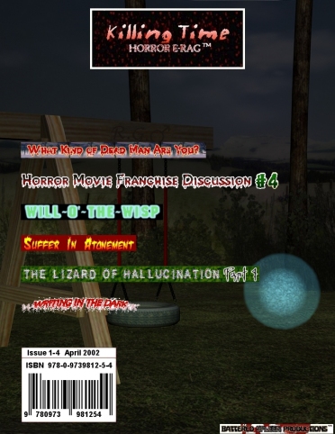 Killing Time - Horror E-Rag™: Issue 1-4 Front Cover